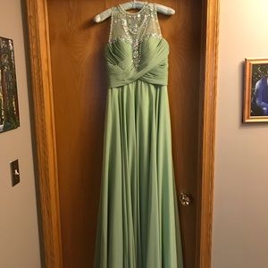 Mint Green Prom Dress